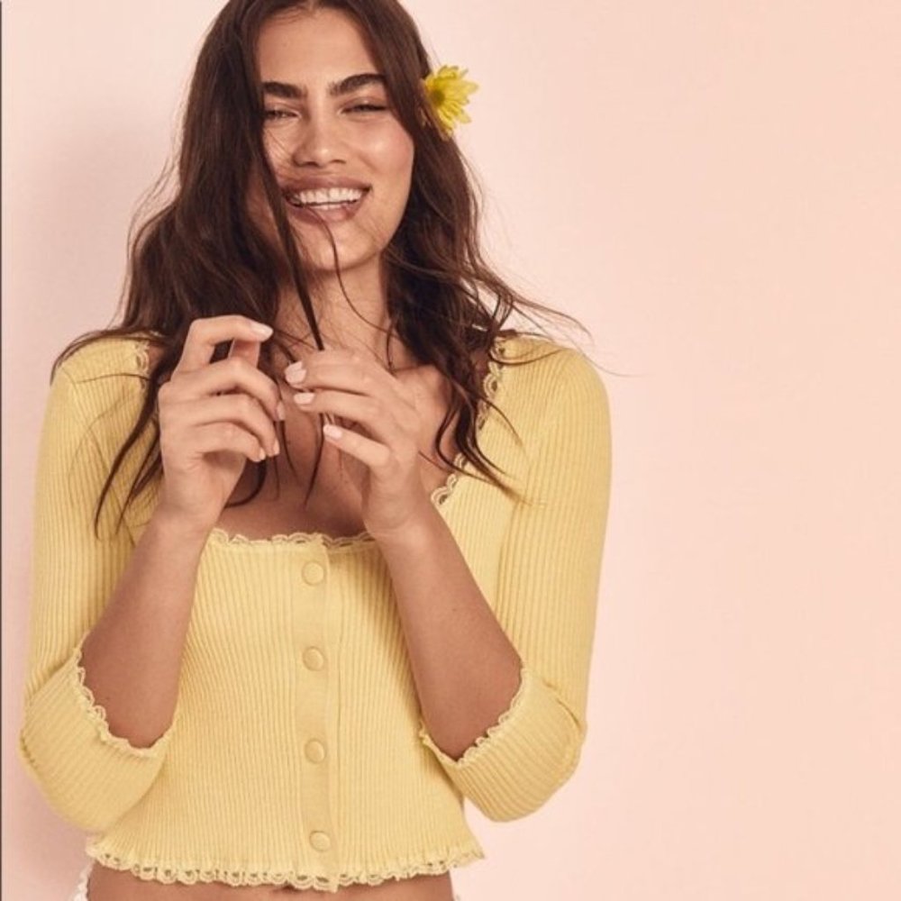 FOR LOVE & LEMONS Jolie Cardigan